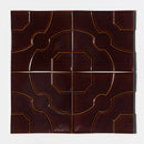 Red Glossy Ceramic Accent Tiles 8x8