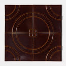 Red Glossy Ceramic Accent Tiles 8x8
