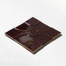 Red Glossy Ceramic Accent Tiles 8x8