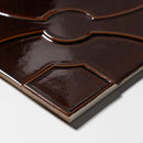 Red Glossy Ceramic Accent Tiles 8x8