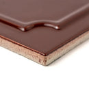 Red Glossy Era Ombre Ceramic Accent Tiles 6x6