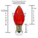 Red LED Light Bulbs