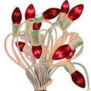 Red Light Bulbs by Lee Display