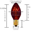 Red Light Bulbs by Lee Display