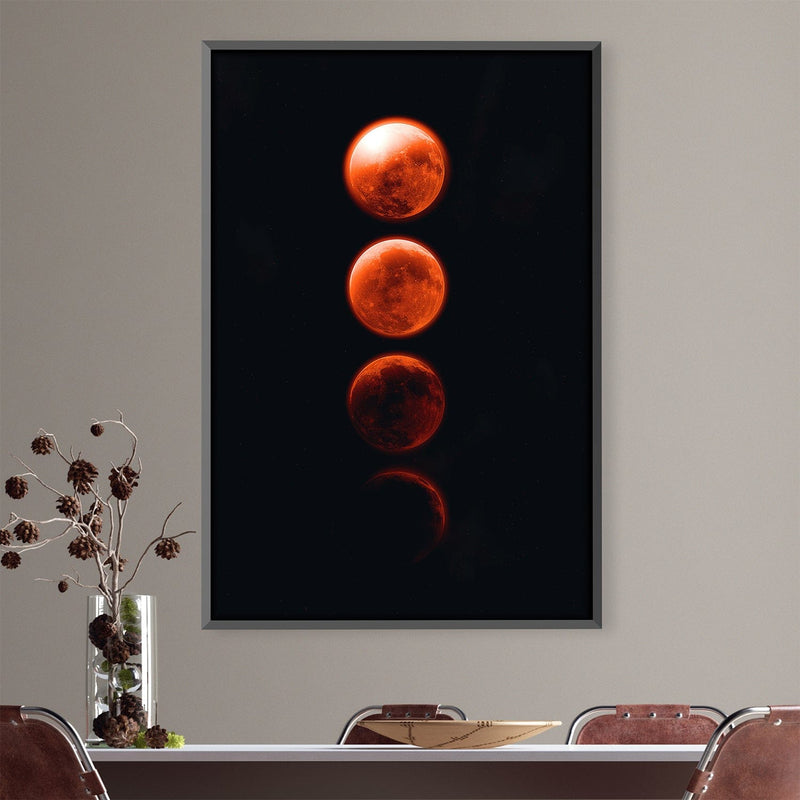 Red Moon Canvas