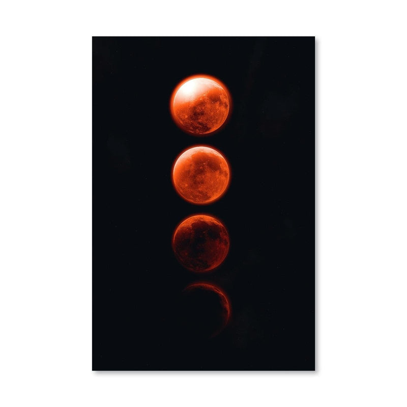 Red Moon Canvas