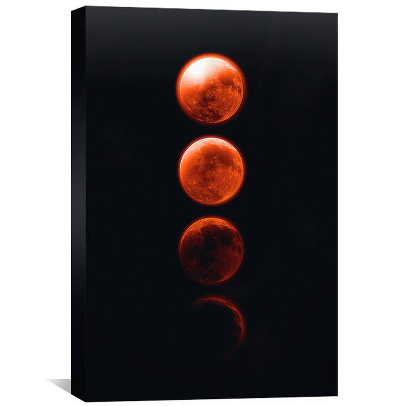 Red Moon Canvas