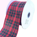 Red Plaid Ribbon by Lee Display