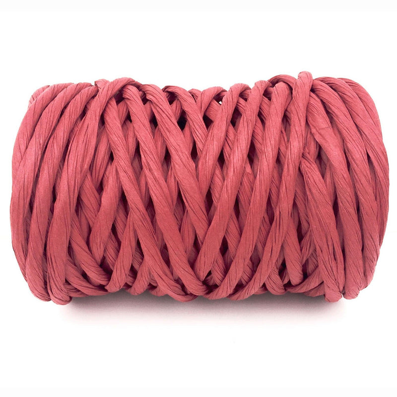 Red Raffia Paper Twine