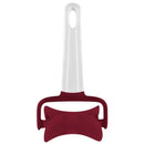 Red silicone spatula kitchen dough press cutter by Decorbites