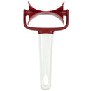 Red silicone spatula kitchen dough press cutter by Decorbites
