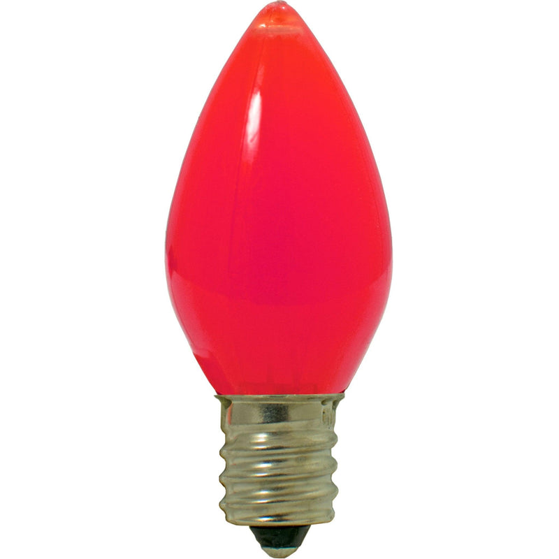 Red Solid LED Light Bulbs