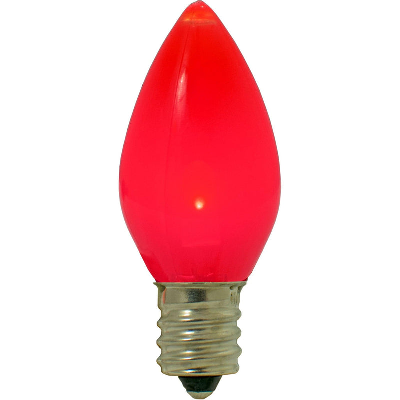 Red Solid LED Light Bulbs