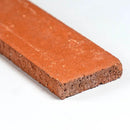 Red Textured Terracotta Tiles 2 9/16x8 7/16