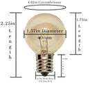Red, White, & Blue G40 Light Bulbs by Lee Display