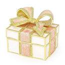 Red & white bow jewelry trinket box bedroom gift holder by Decorbites