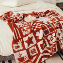 GobekUsa Knitted Blanket Throws 120x150cm