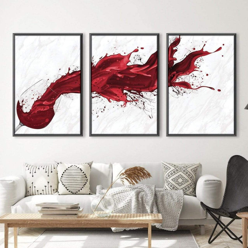 Red Wine Canvas