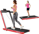 2.25HP 2 in 1 Folding Treadmill with APP Speaker Remote Control by LJGDeals