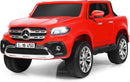 12V 2-Seater Kids Ride On Car Licensed Mercedes Benz X Class RC with Trunk-Red by DirectDeals