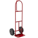 P-Handle Sack Truck with 10 Inch Wheels and Foldable Load Area-Red by LJGDeals