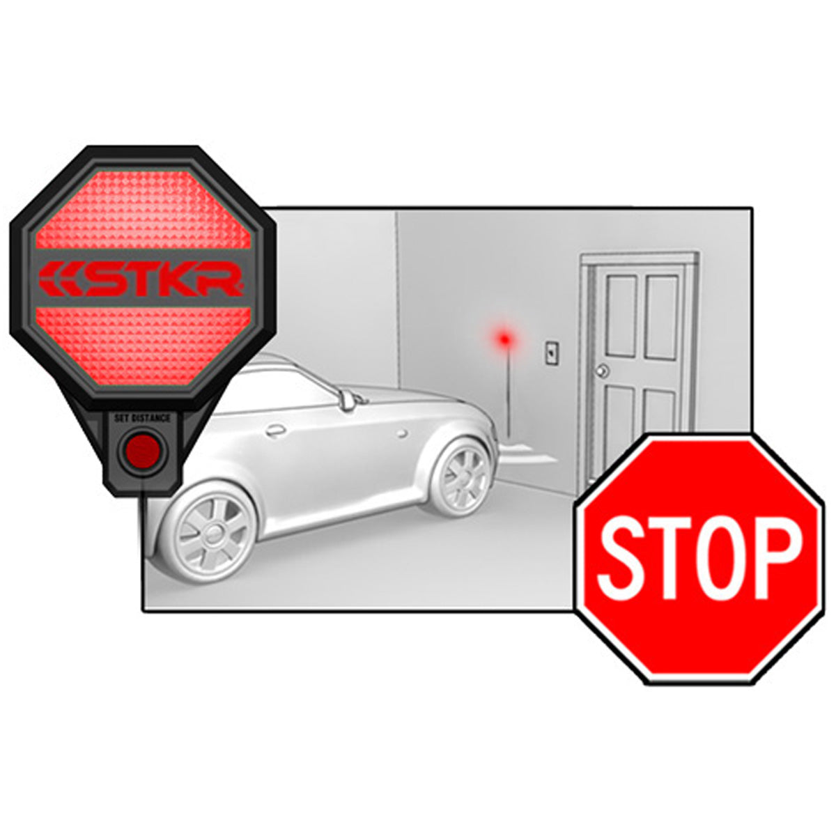 Adjustable Garage Parking Sensor, photo 8 of 9