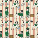 Edmund Wallpaper by Painted Hawk Design