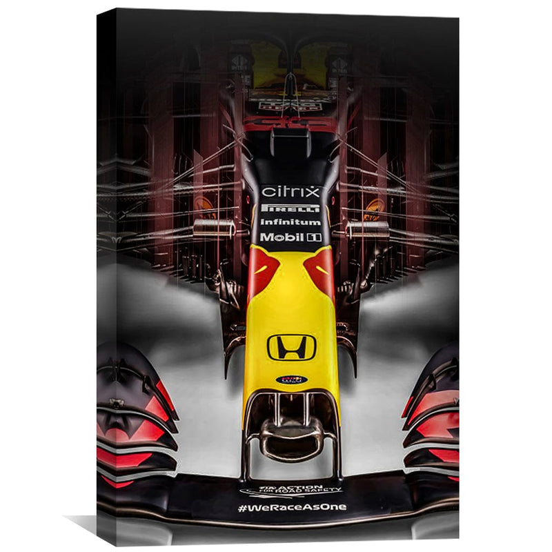 Redbull-F1-Red Canvas