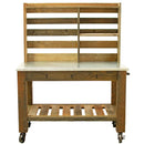 Redwood Potting Table by Lee Display