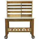 Redwood Potting Table by Lee Display