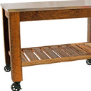 Redwood Potting Table Rolling Cart by Lee Display