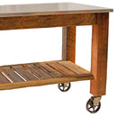Redwood Potting Table Rolling Cart by Lee Display