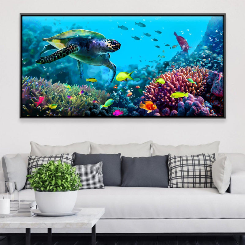 Reef Life Canvas