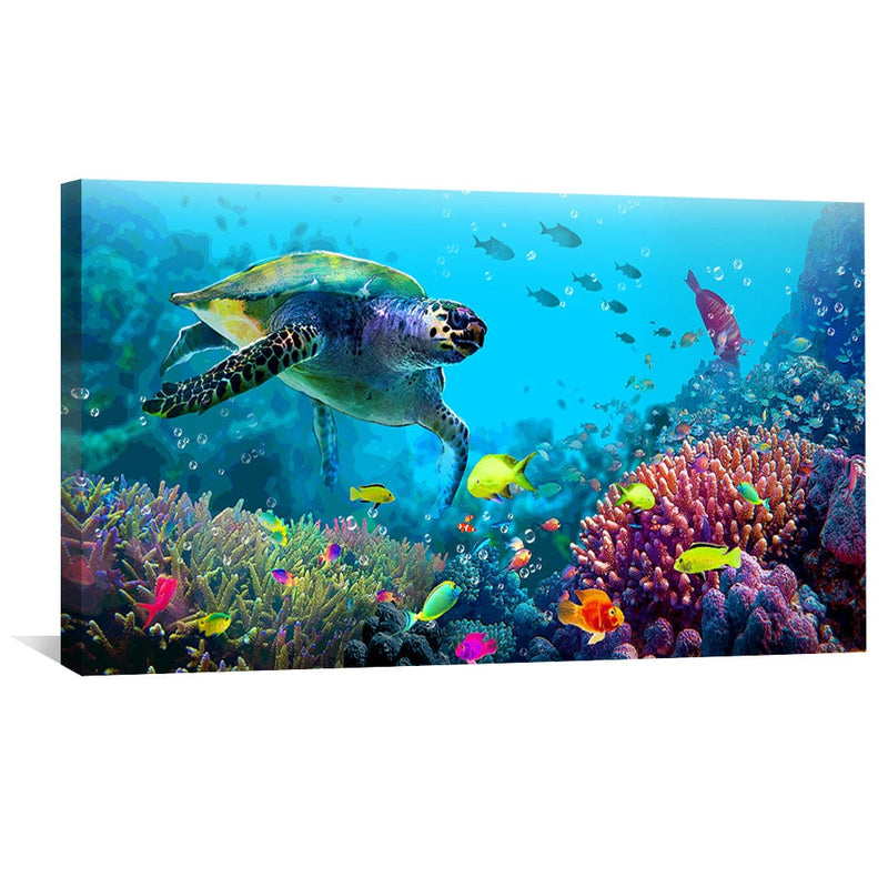 Reef Life Canvas