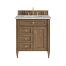 James Martin Brittany 30" Single Bathroom Vanity, Pecan