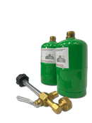 Refillable 1LB Propane Travel Kit by HitchFire