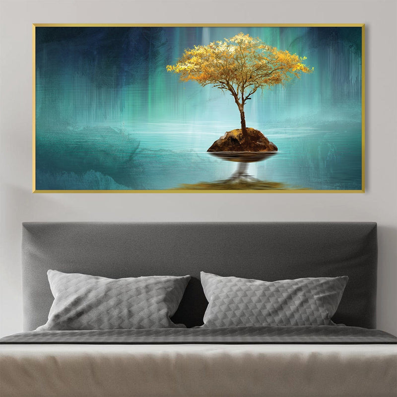 Reflected Island Canvas