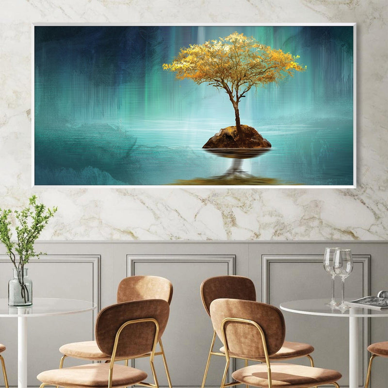 Reflected Island Canvas