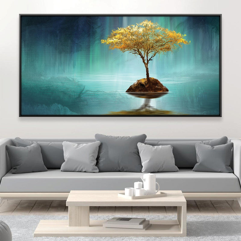 Reflected Island Canvas