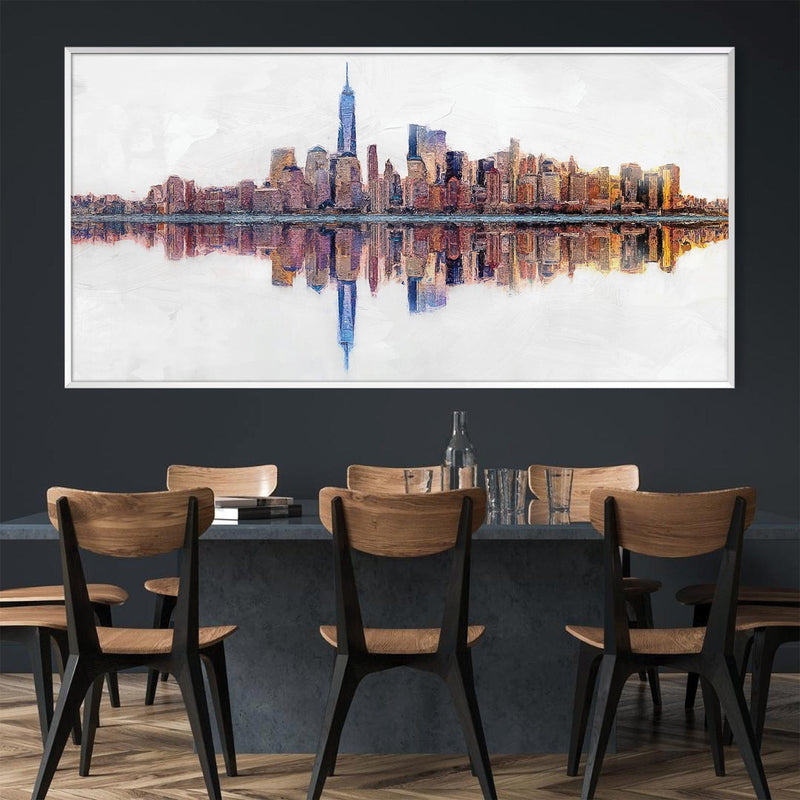 Reflecting NYC Canvas