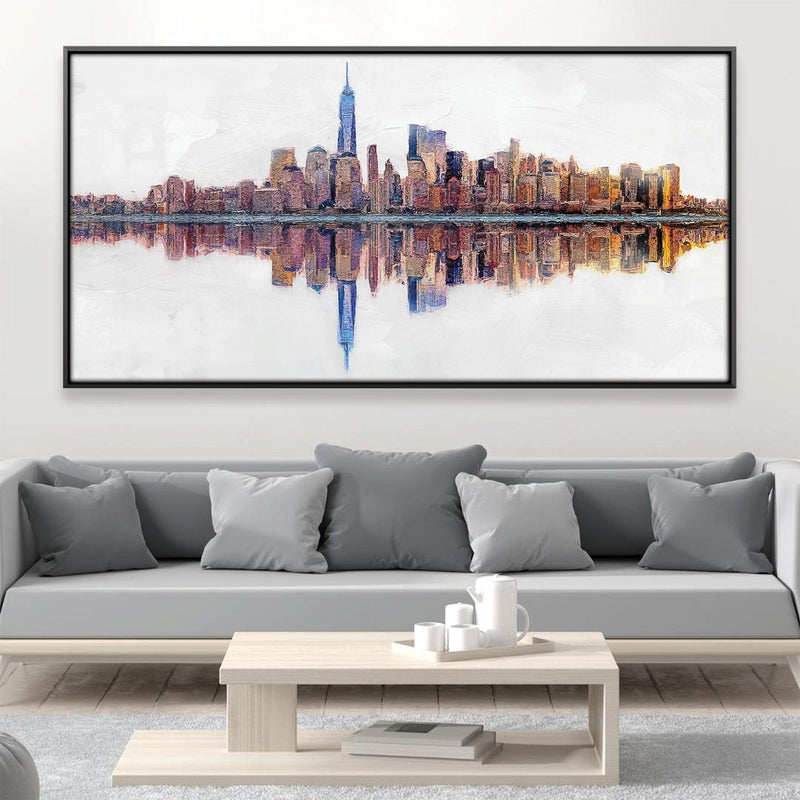 Reflecting NYC Canvas