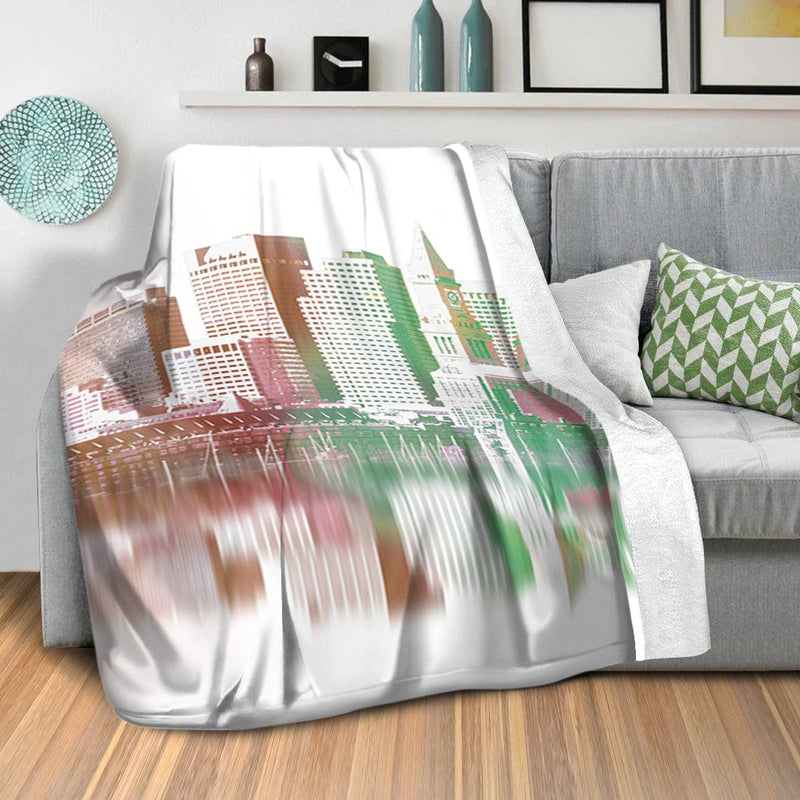 Reflection City Blanket