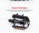 Reflective Setting On Both Sides All-aluminum Large Pedal Bicycle Universal Non-slip Pedal Riding Equipment Bike Pedals Mountain Road Bicycle Flat Pedal-Universal Lightweight Aluminum Alloy Platform Pedal For Travel Cycle-Cross The Road