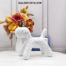 GobekUsa Doberman Ceramic Art Statue | Nordic Luxury Home Decor Ornaments