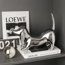 GobekUsa Doberman Ceramic Art Statue | Nordic Luxury Home Decor Ornaments