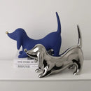 GobekUsa Doberman Ceramic Art Statue | Nordic Luxury Home Decor Ornaments