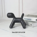 GobekUsa Doberman Ceramic Art Statue | Nordic Luxury Home Decor Ornaments