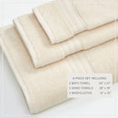 Cotton Terry Bath Towel Set - Cooper Collection by Great Bay Home