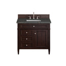 James Martin Brittany 36" Single Bathroom Vanity, Burnished Mahogany