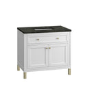 James Martin Chicago 36" Single Bathroom Vanity, Glossy White